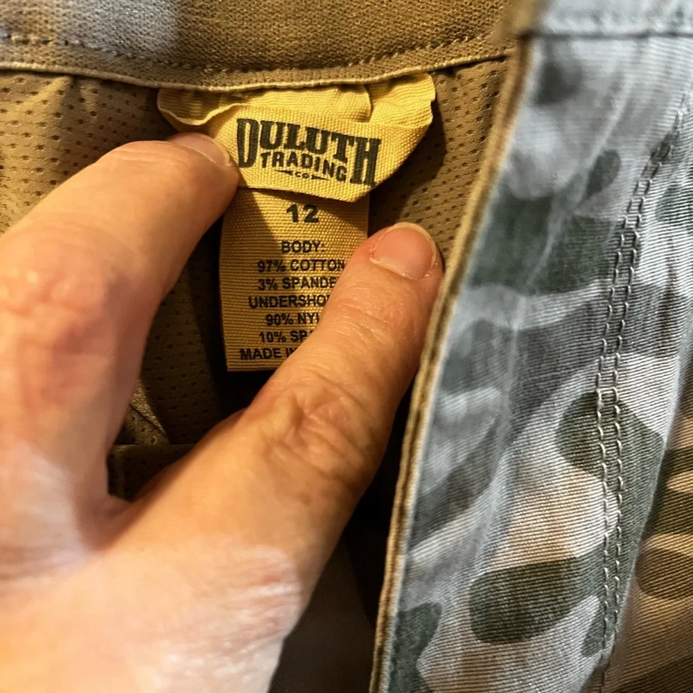 Duluth Trading Co Camouflage Skort - Picture 5 of 6